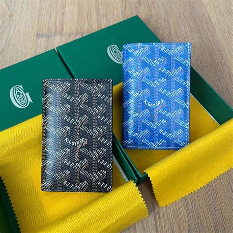 mens goyard card holder|Goyard card holder retail price.